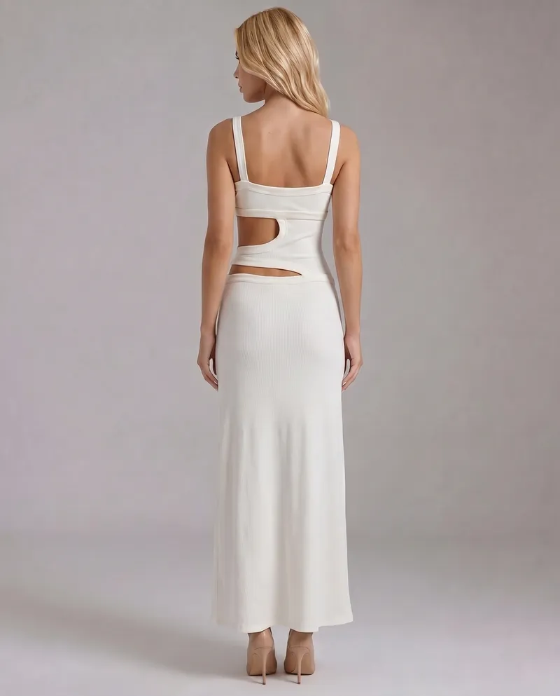 Jetta Slip Mini Dress - White