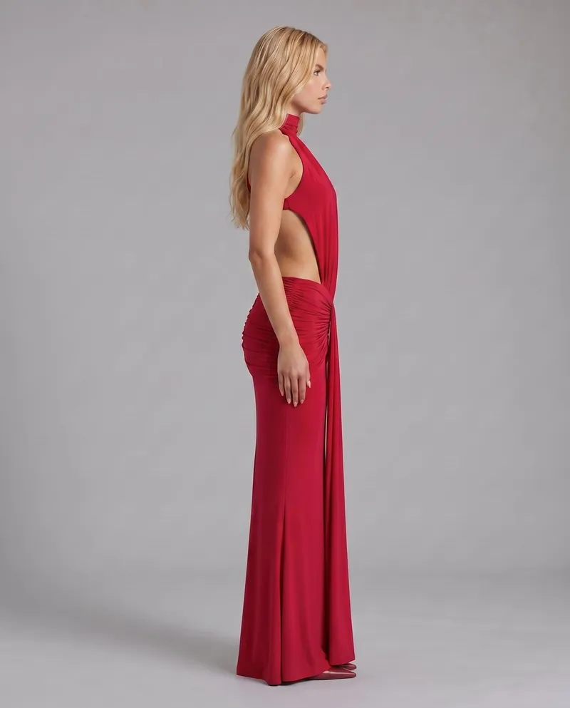 Tiffany Maxi Dress - Red