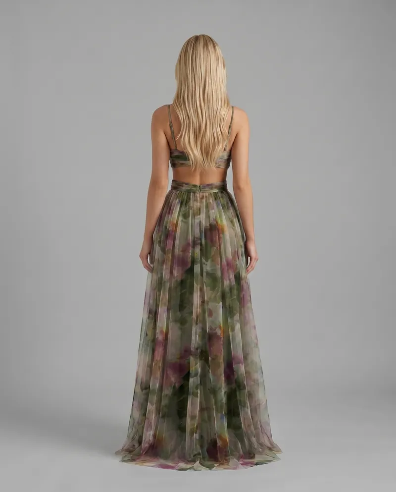 Angela Maxi Dress - Green