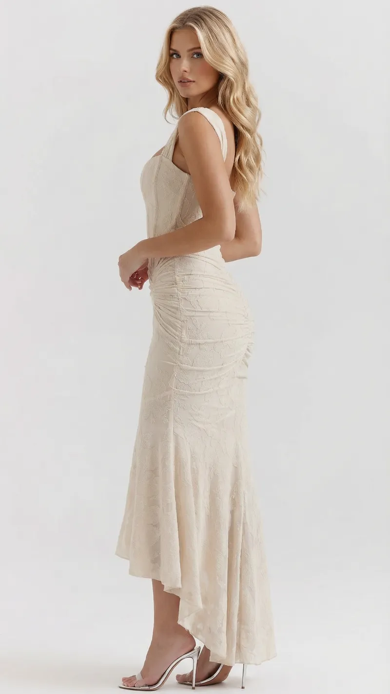 Liana Corset Midi Dress