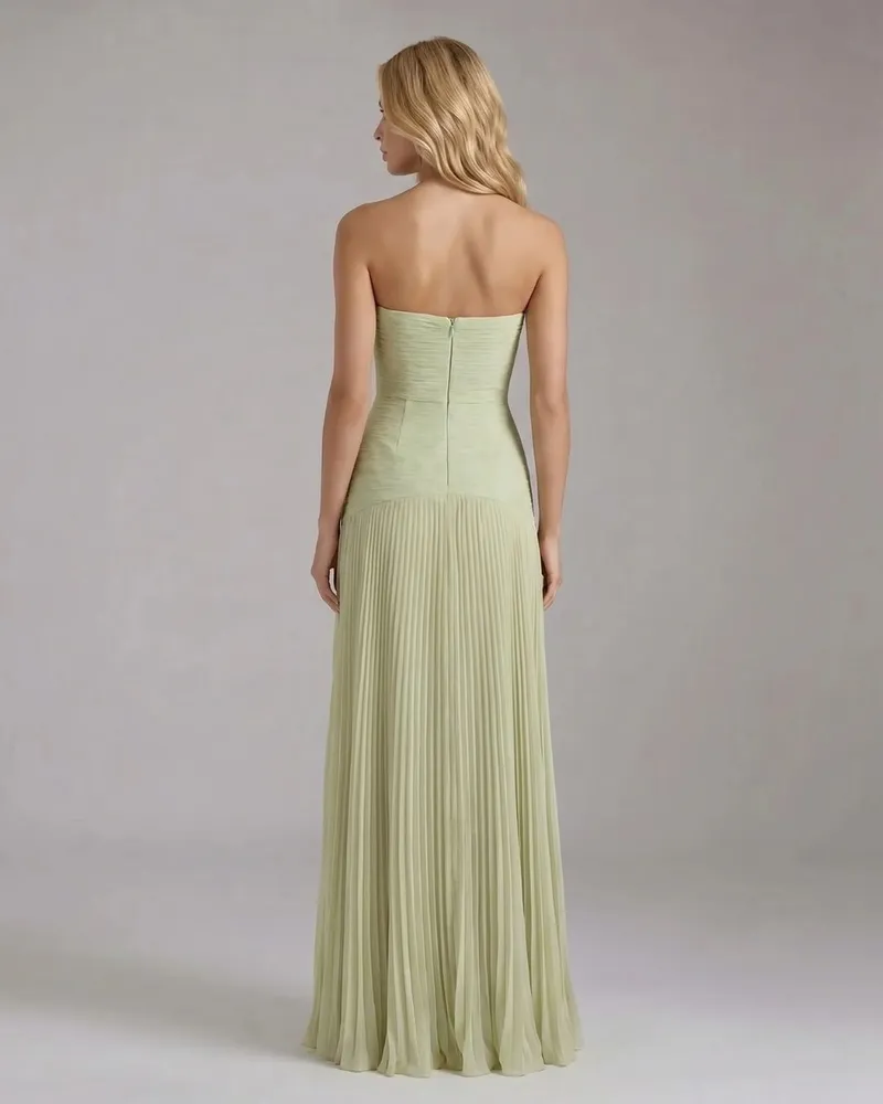 Kenzie Forest Maxi Dress - Green