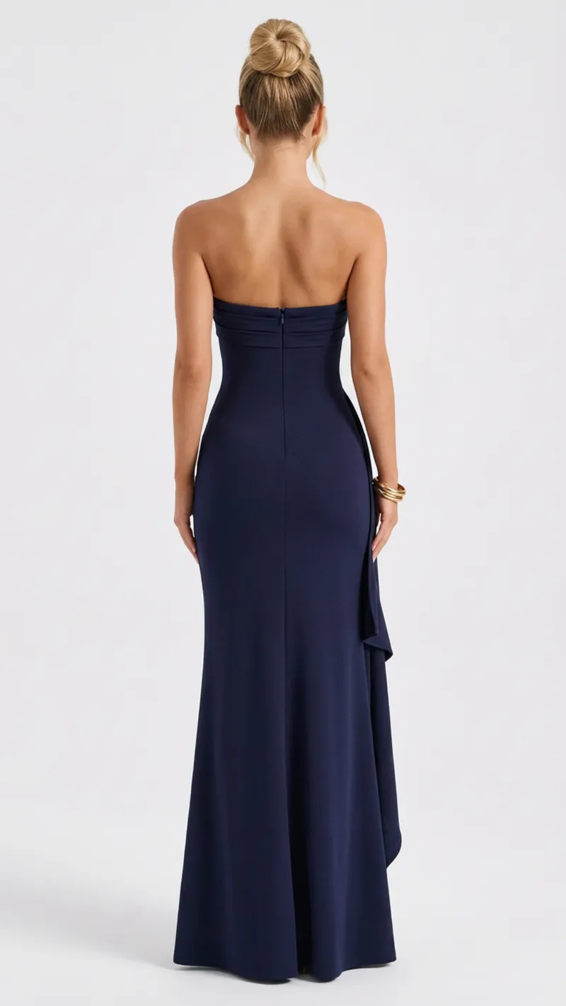 Seraphina Ruched Maxi Dress