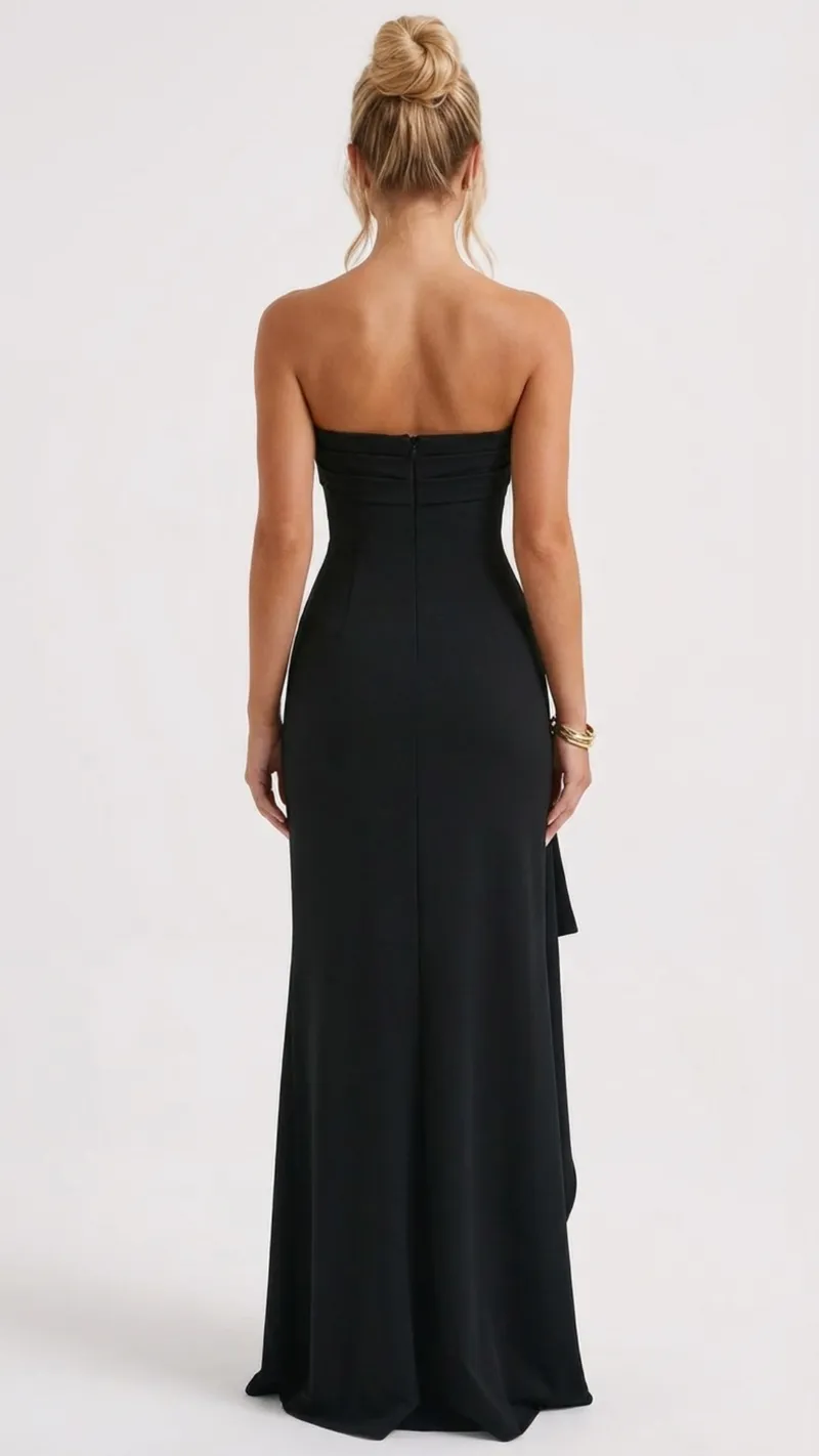 Seraphina Ruched Maxi Dress