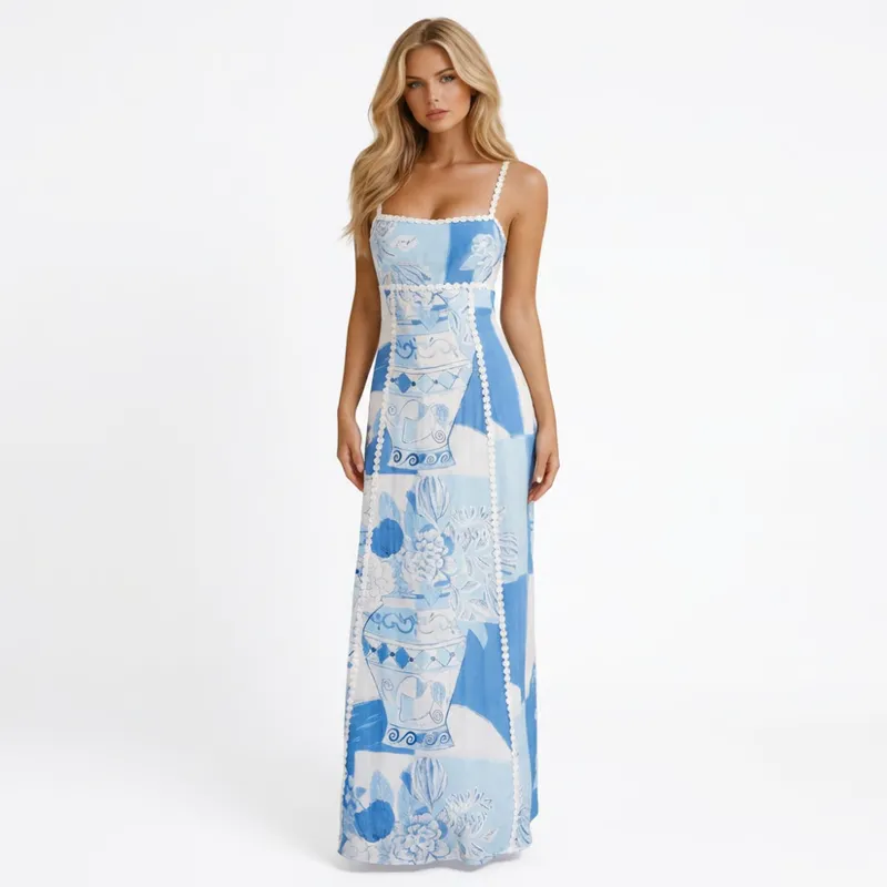 Giselle Bow Maxi Dress