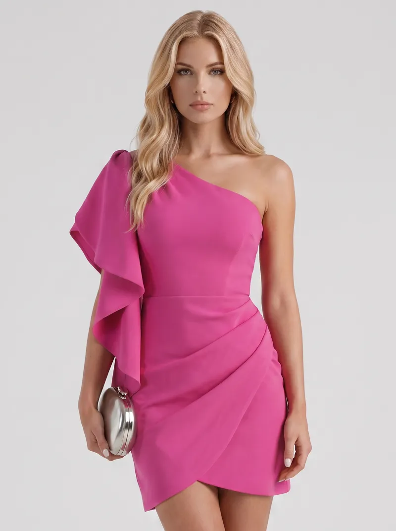 Vesper Bodycon Mini Dress - Pink