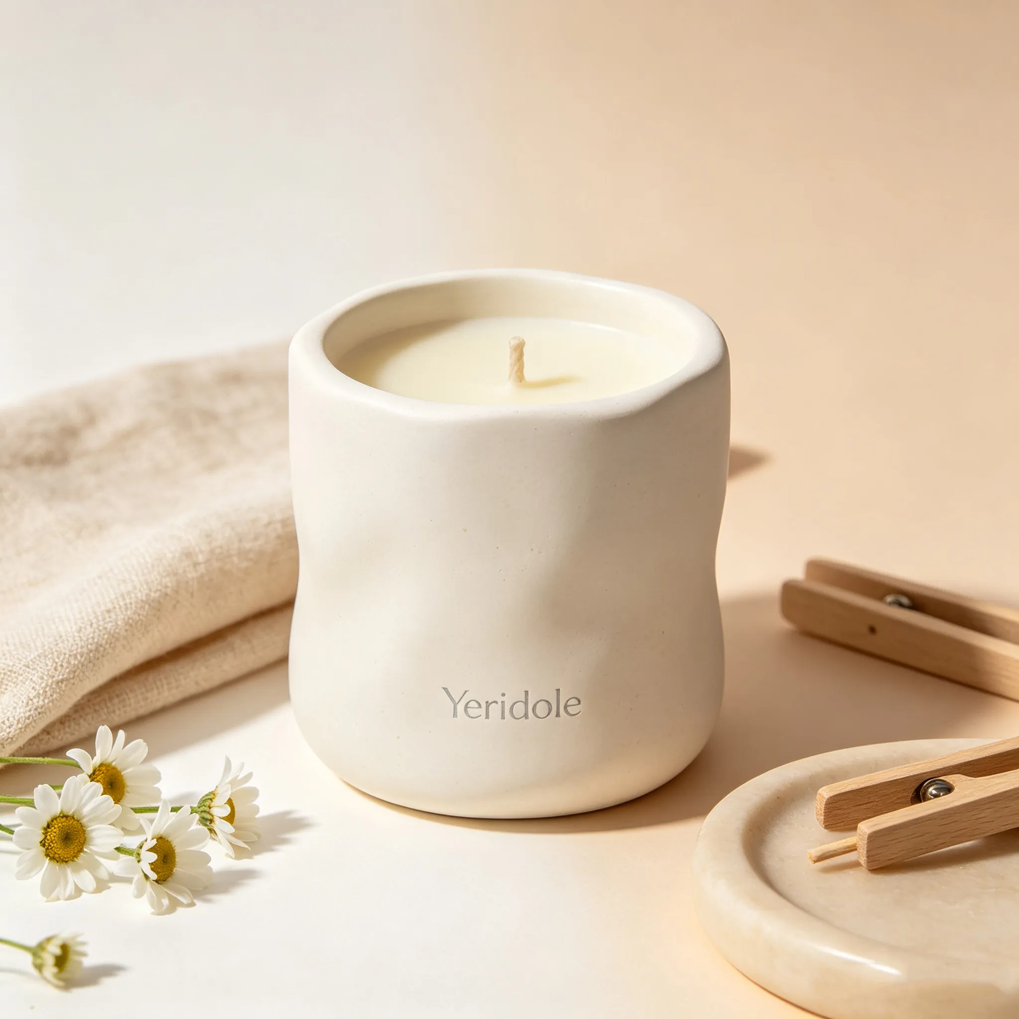 Yeridole Cream Atelier Scented Candle