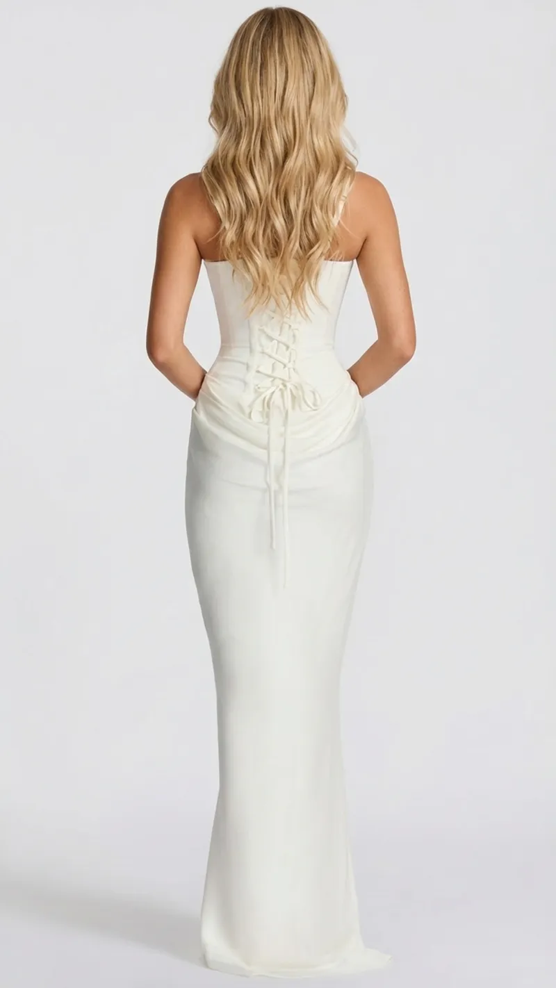 Ariana Draped Maxi Dress