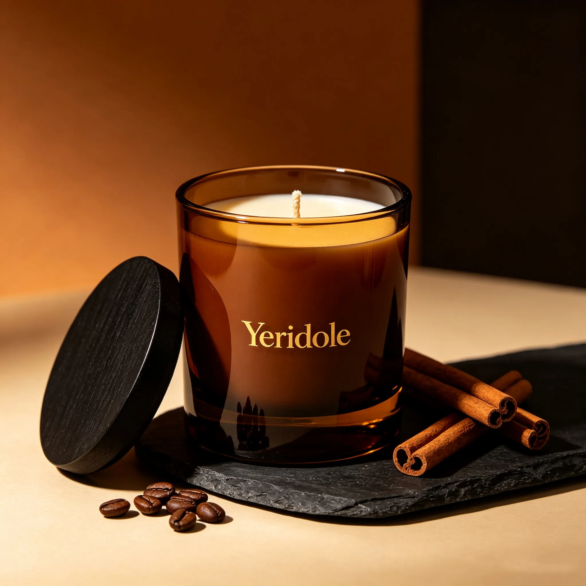 Yeridole Amber Glow Scented Candle