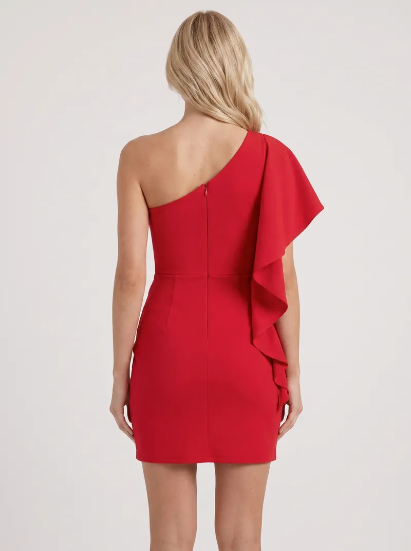 Vesper Bodycon Mini Dress - Red